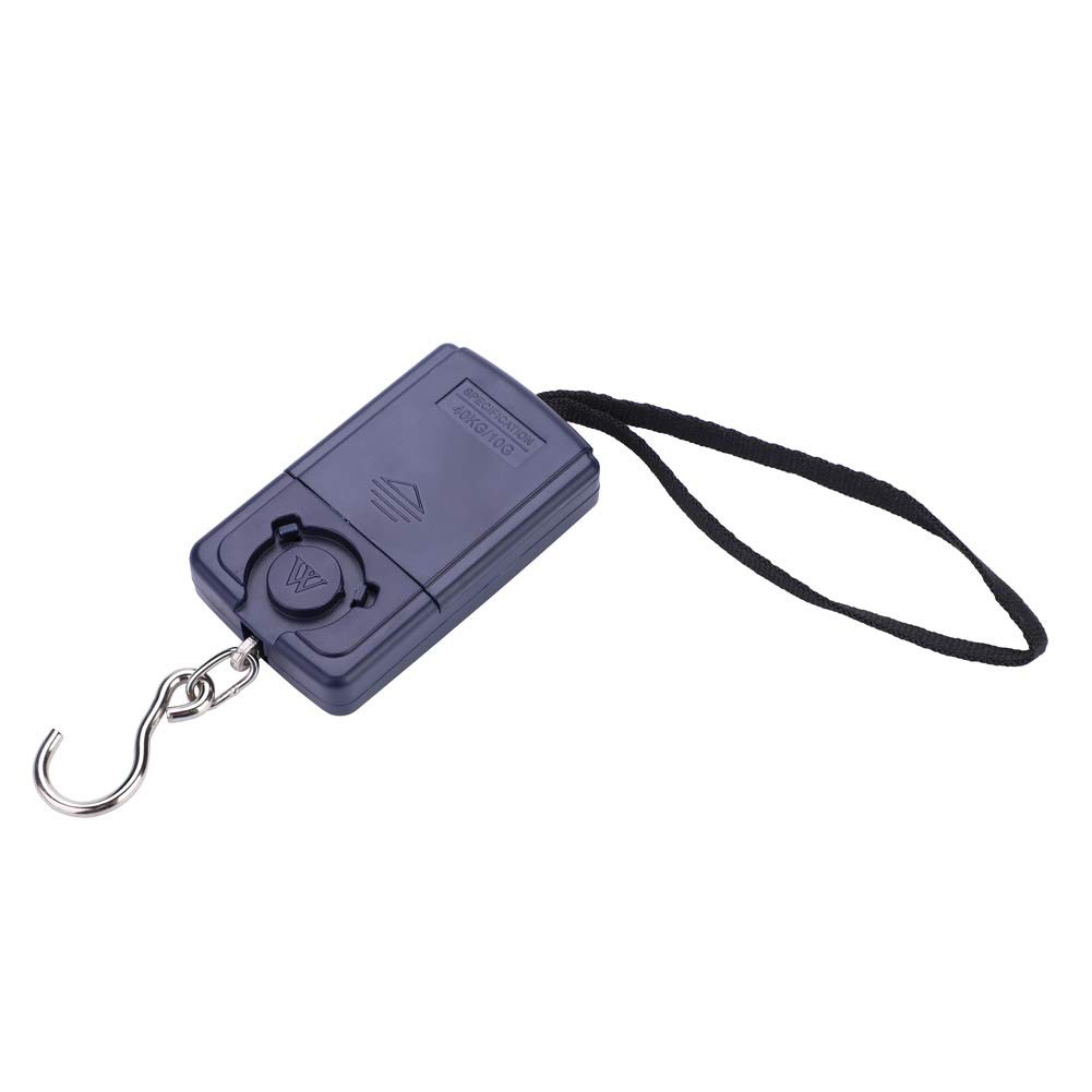 Digital Fish Scale with Backlit LCD Display, 88lb Capacity, Portable &