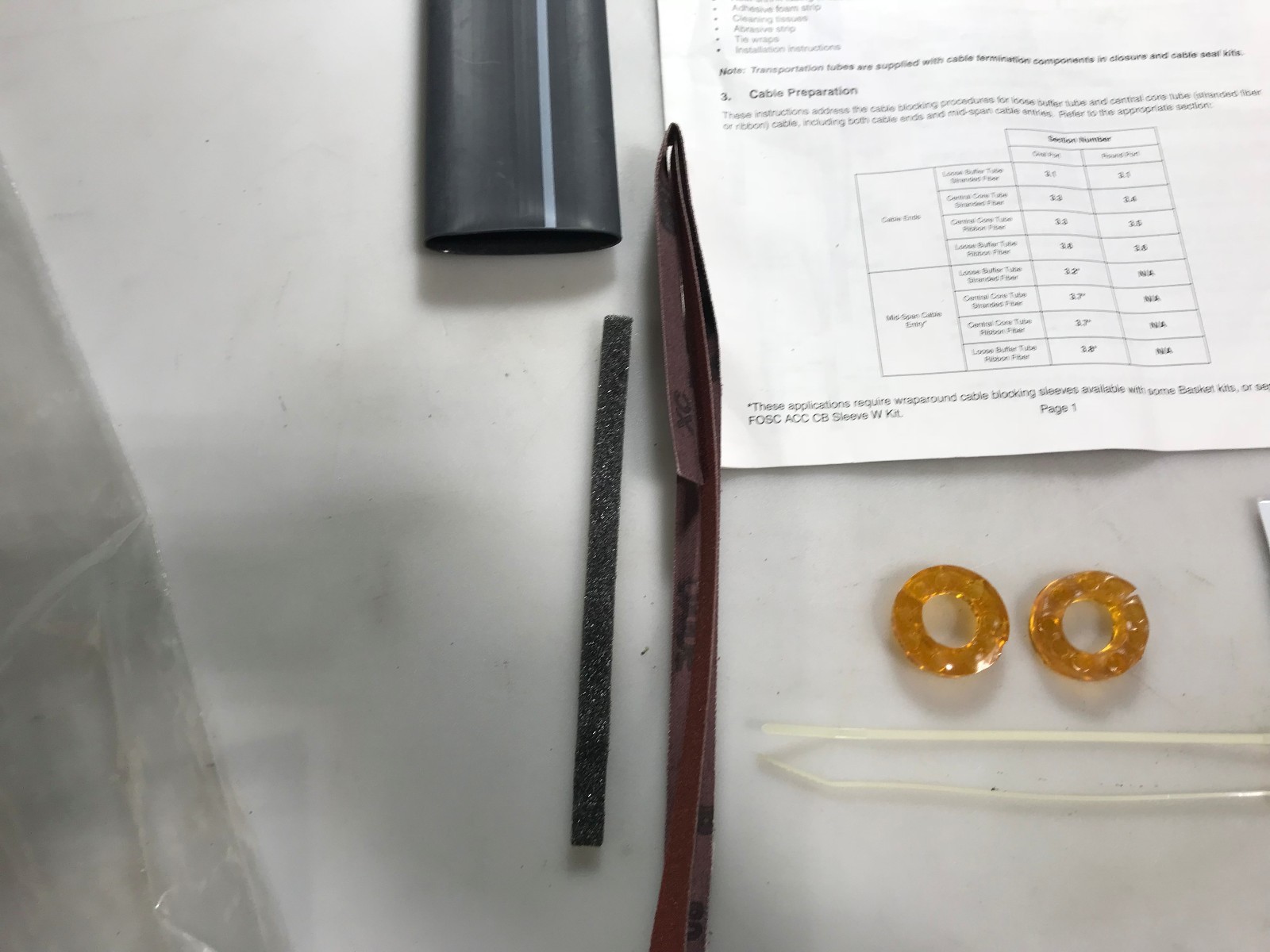 Raychem FOSCACC-Cable-Block-T Fast Shipping!!!