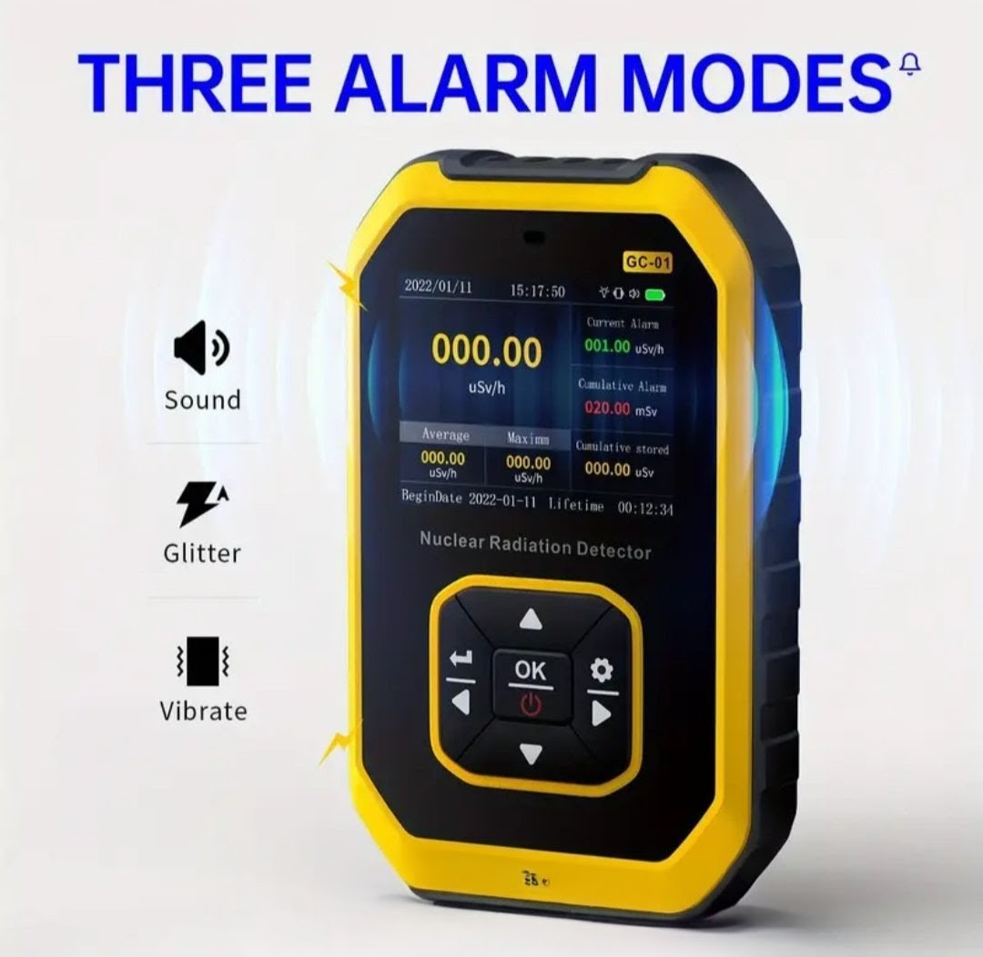 Geiger Counter Rays Gamma Nuclear Radiation Detector (GC-01)