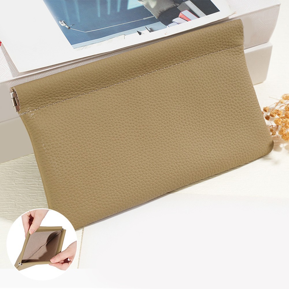 Leather Wallet Automatic Closure Everyday Use PU Leather Material Stylish Design