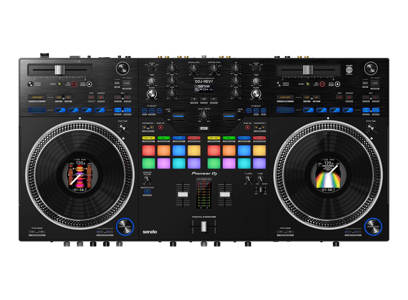 Pioneer DDJ-REV7/CUXJ Controller for Serato DJ Pro