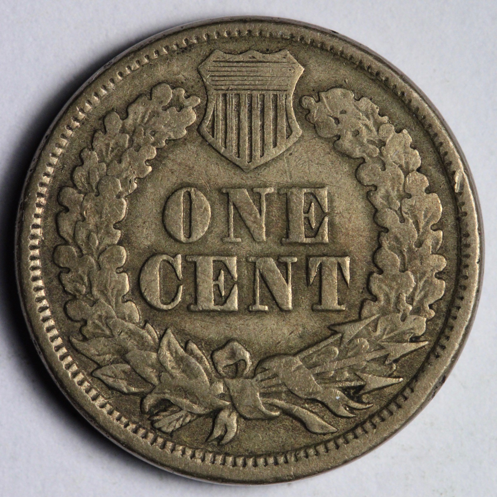 1862 Indian Head Cent Penny XF E114 RVUA