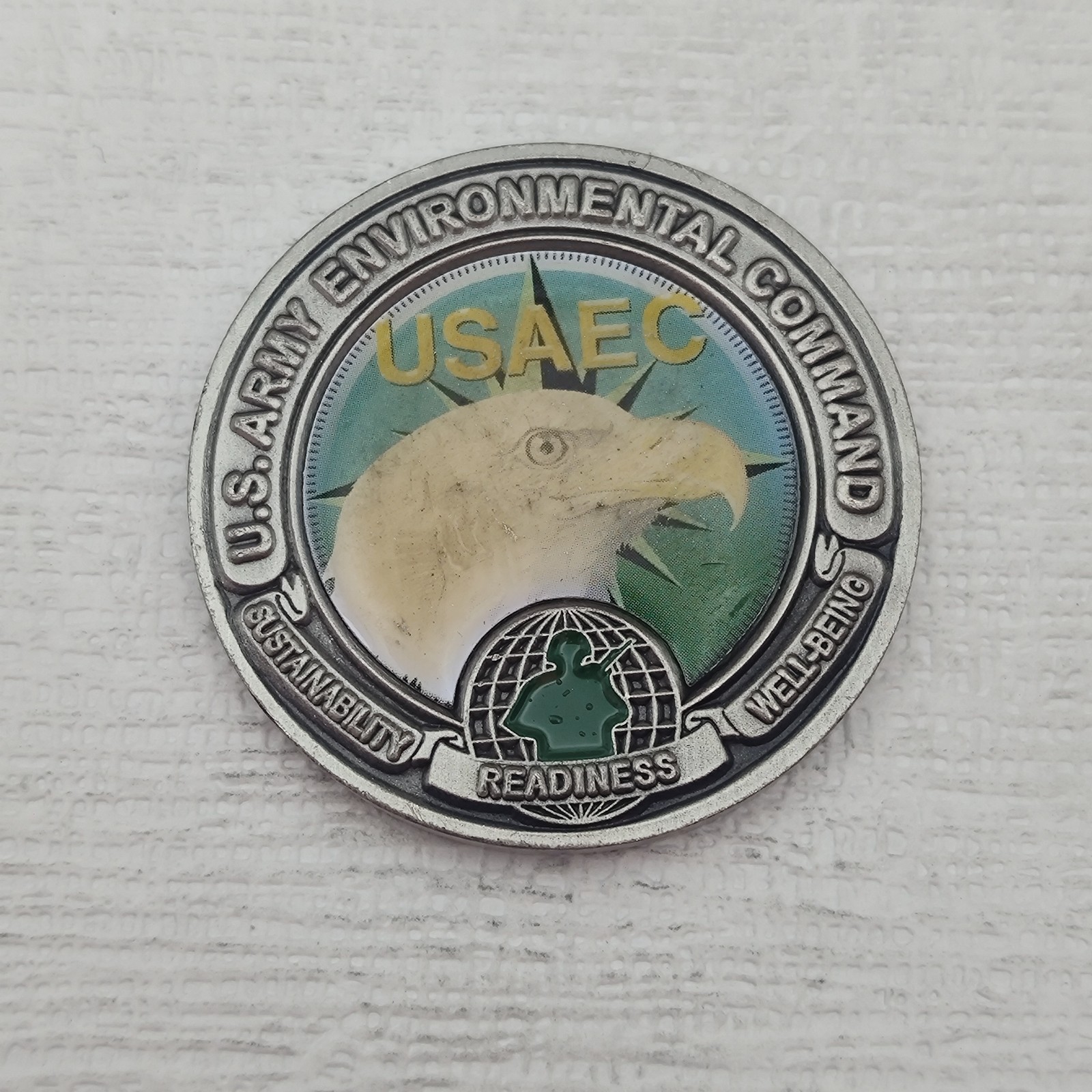U.S.Army Environmental Command Commander Challenge Coin