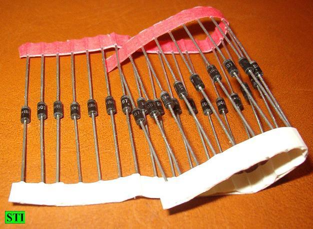 20X 1N4007 DIODE - Lot of 20 -1 A  1,000V  1KV Stock Up!