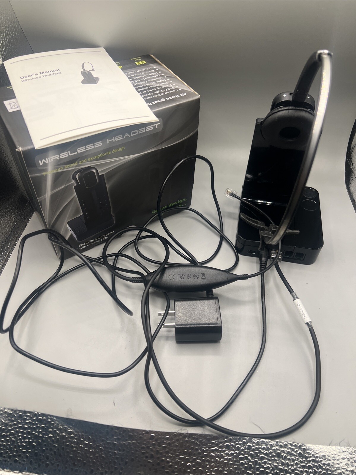 Wireless Headset With Microphone For Pc/phone