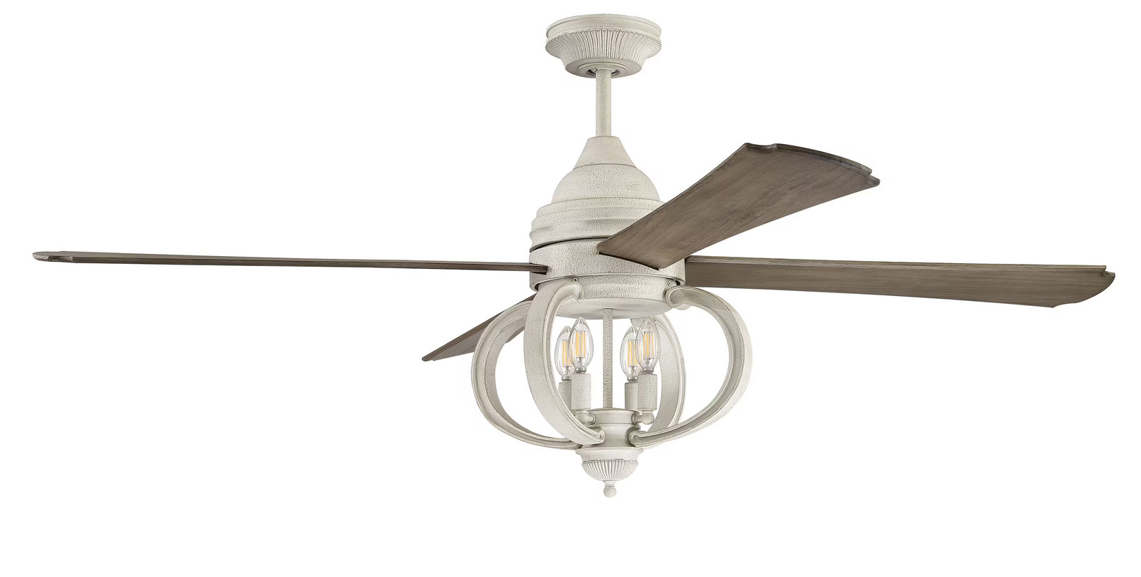 Cottage White 60"Ceiling Fan from the Augusta Collection