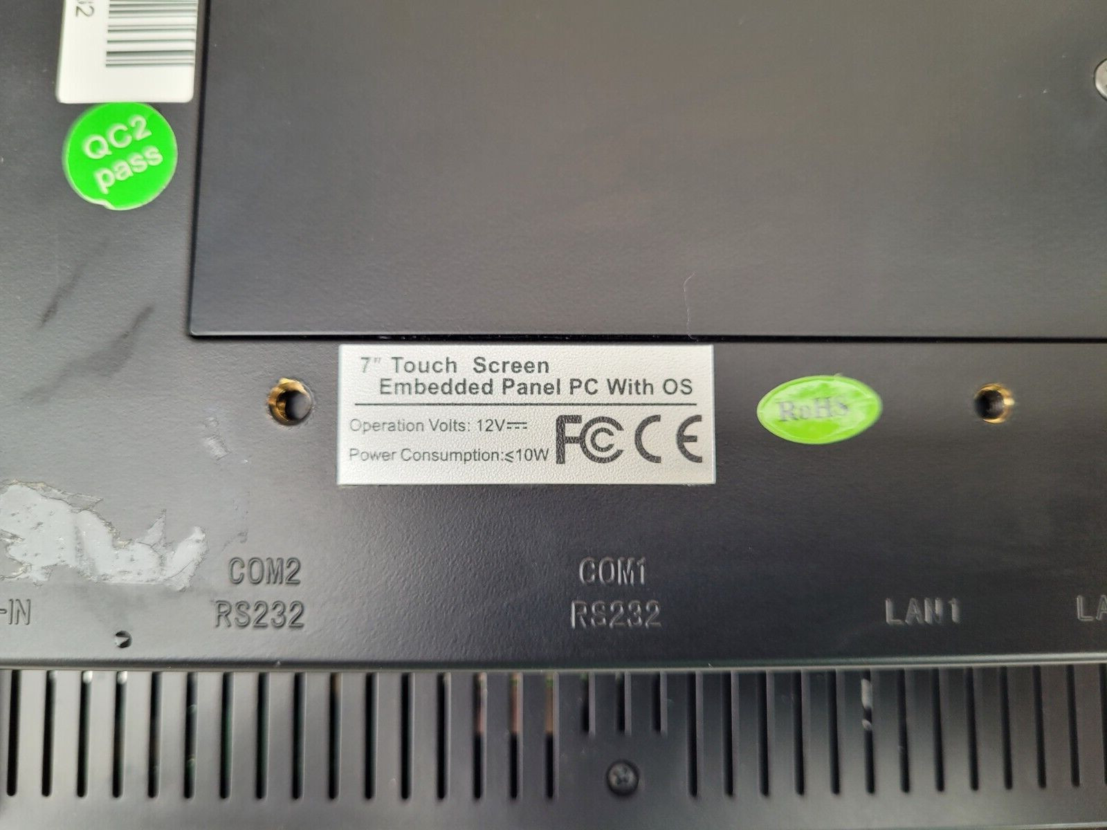 Pharos Systems Omega 200 Printer Card Management Touchscreen Mount AC Adapter