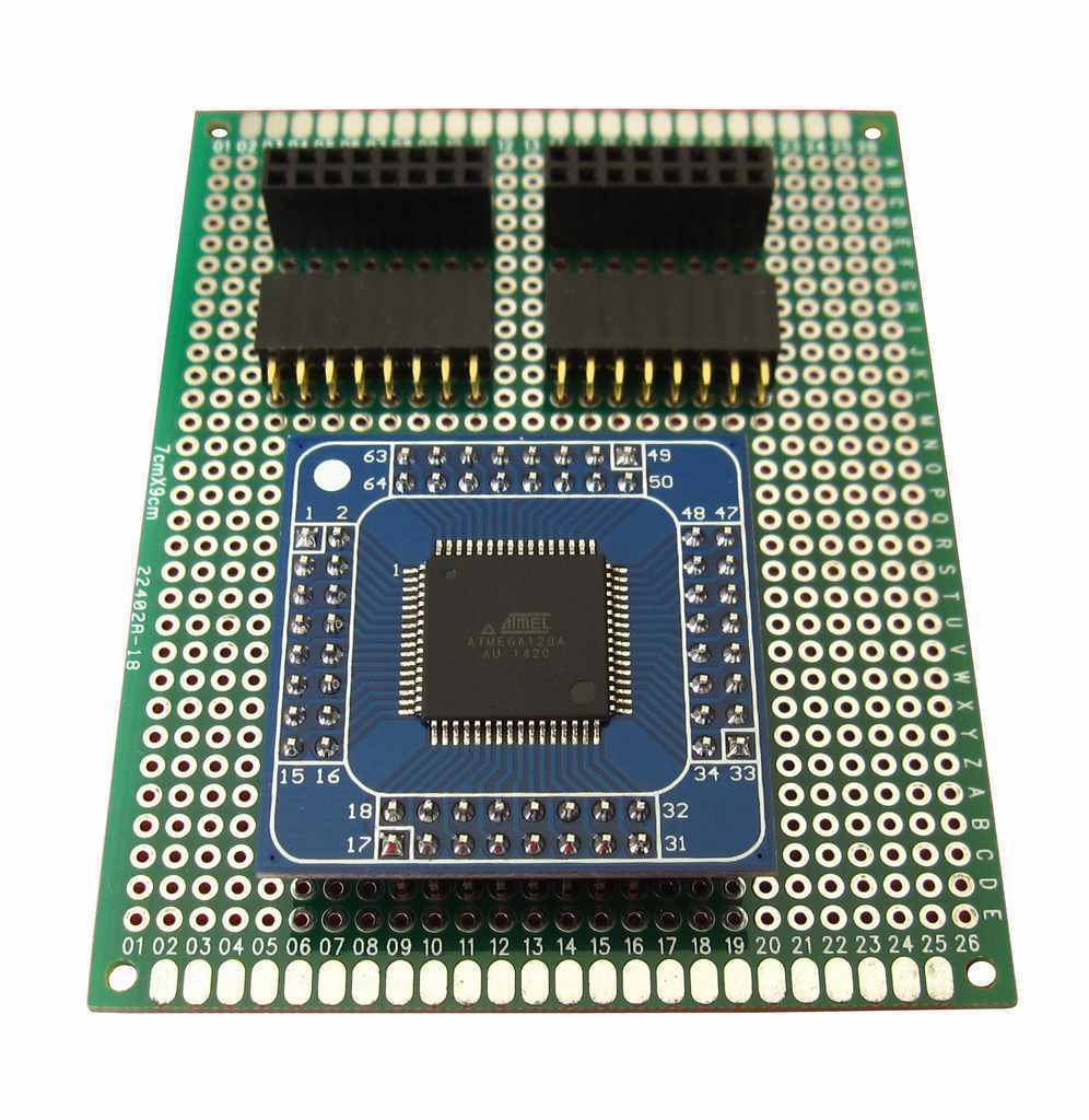 ATMEGA128 adapter plate adapter ATMEGA128 plate Development system board L85