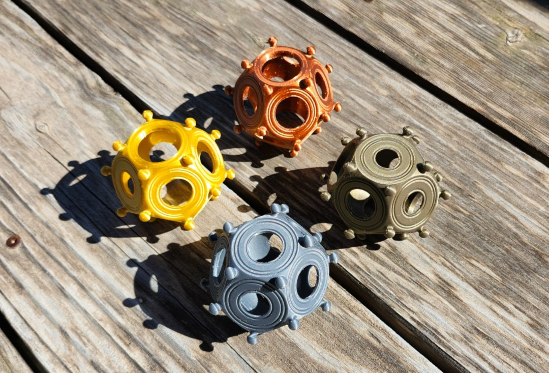 3D Printed Roman Dodecahedron - Small