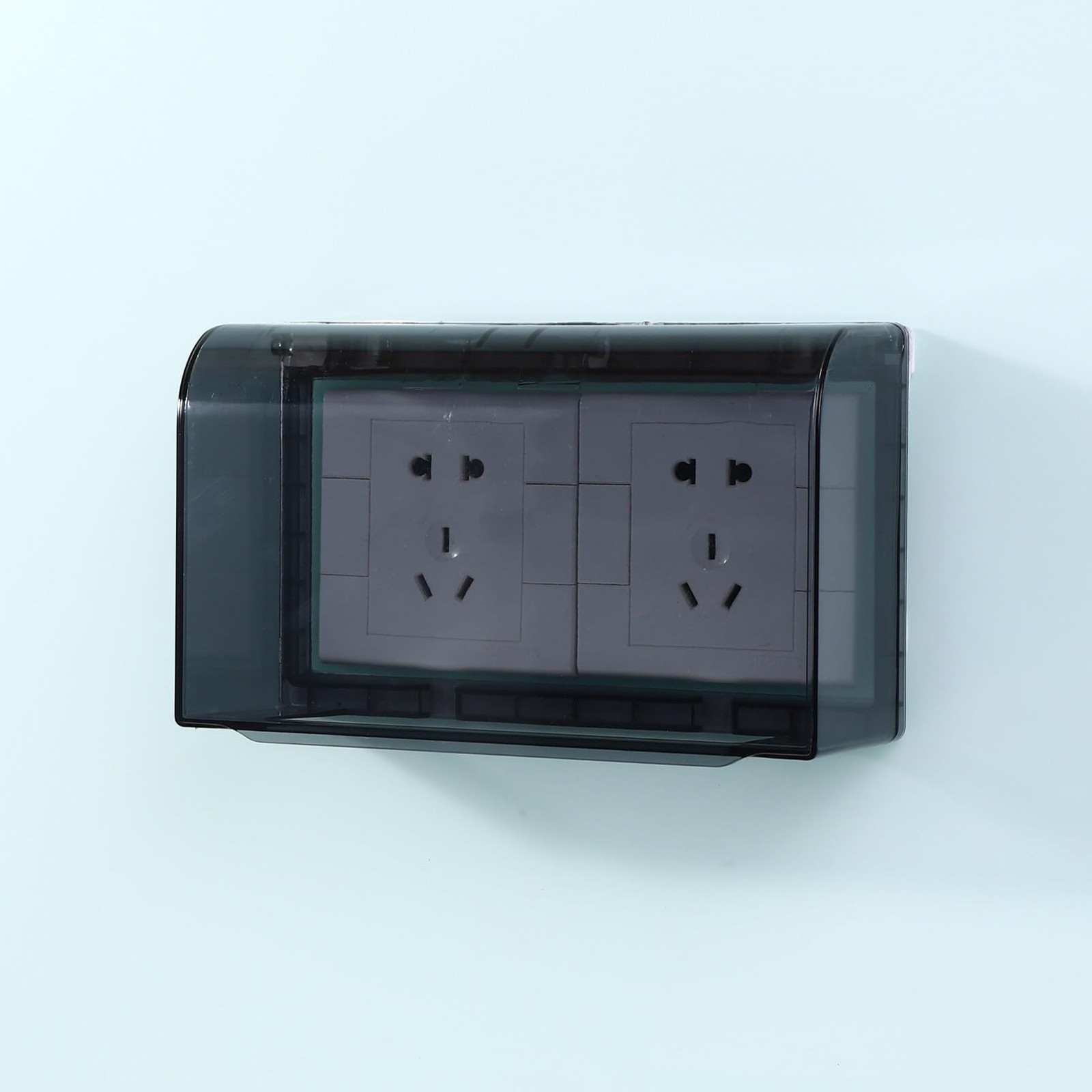 Outlet Cover Outdoor Plug Box Guard Case Protector Double-Position Thickened ...