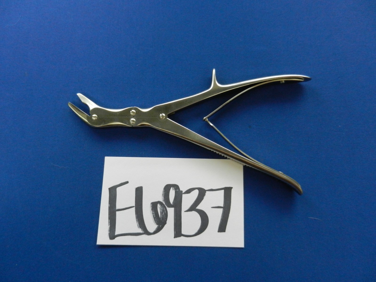 E6937 Codman 53-1047 Echlin 4.0mm Laminectomy Rongeur 8.75" Overall Length