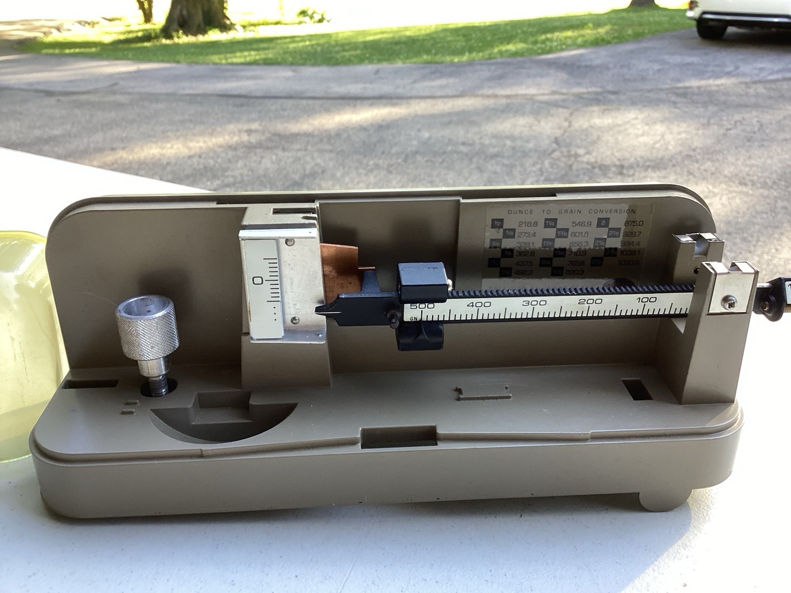 OHAUS 10:10 Precision Reloading Beam Scale in Original Box
