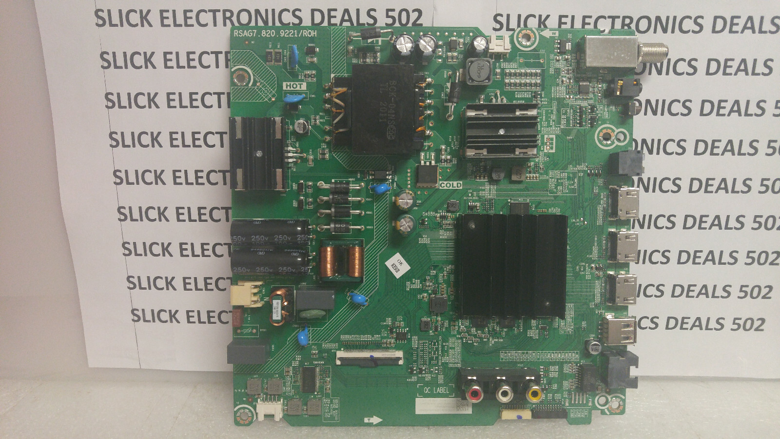 MAIN /POWER SUPPLY BOARD HISENSE 58R6E3, 272019, 263340