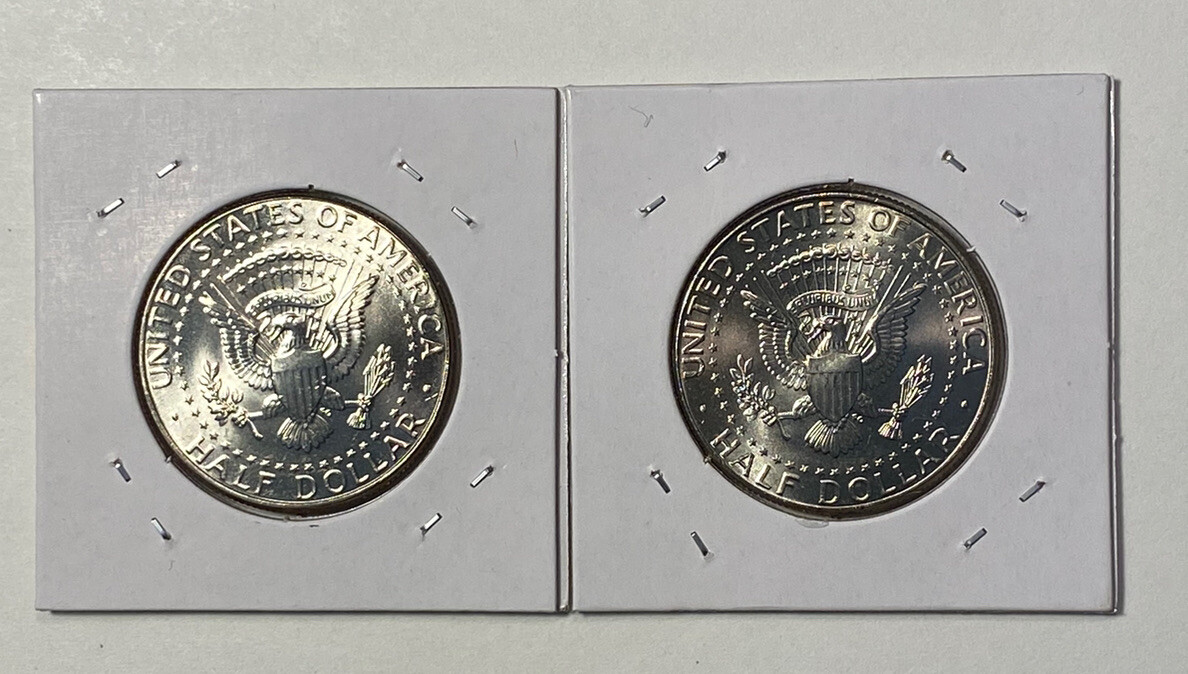 2005 P&D KENNEDY HALF DOLLAR Set (2 COIN SET) Uncirculated.