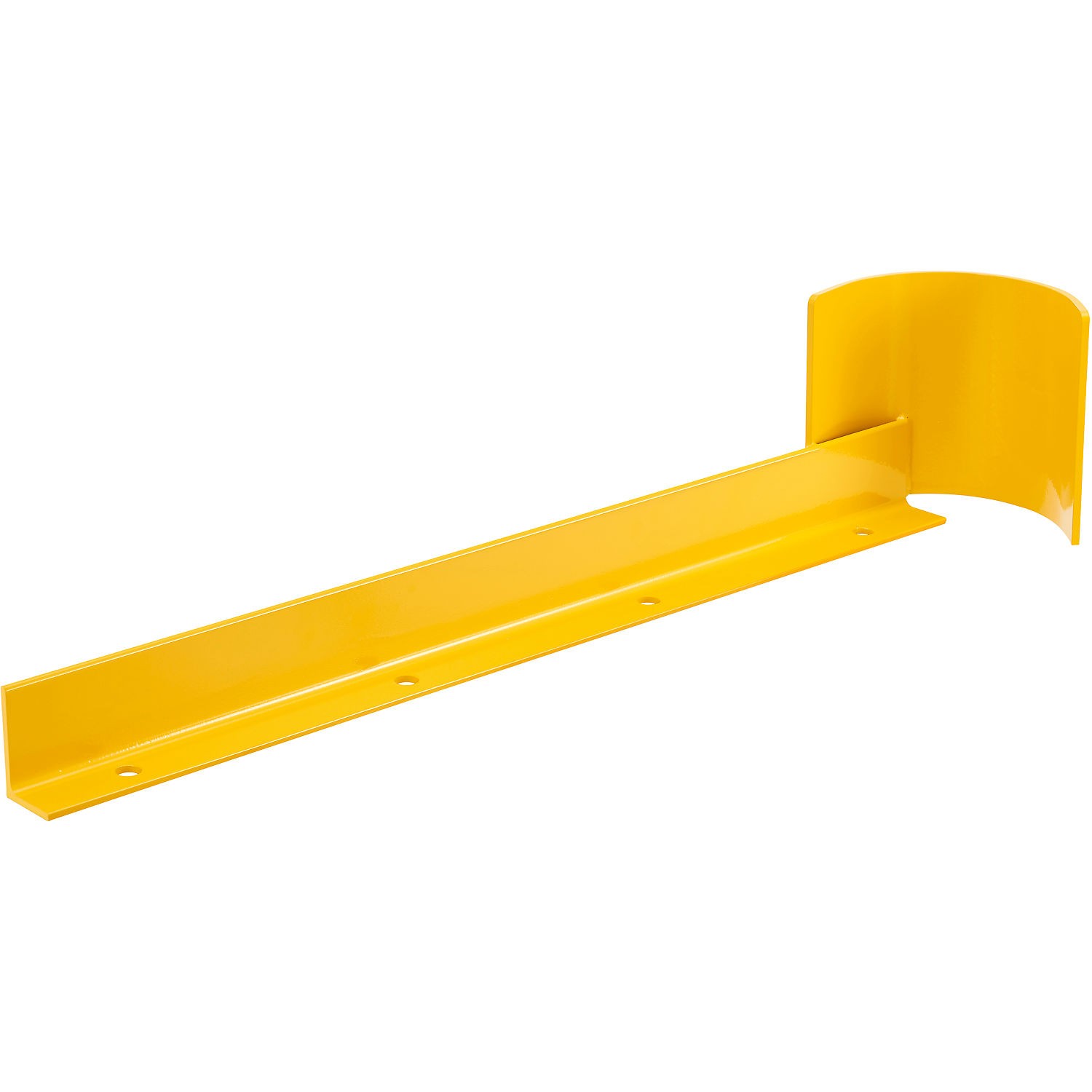 Global Industrial Pallet Rack End Protector Left Side 36"L 3/8'' Thick Yellow