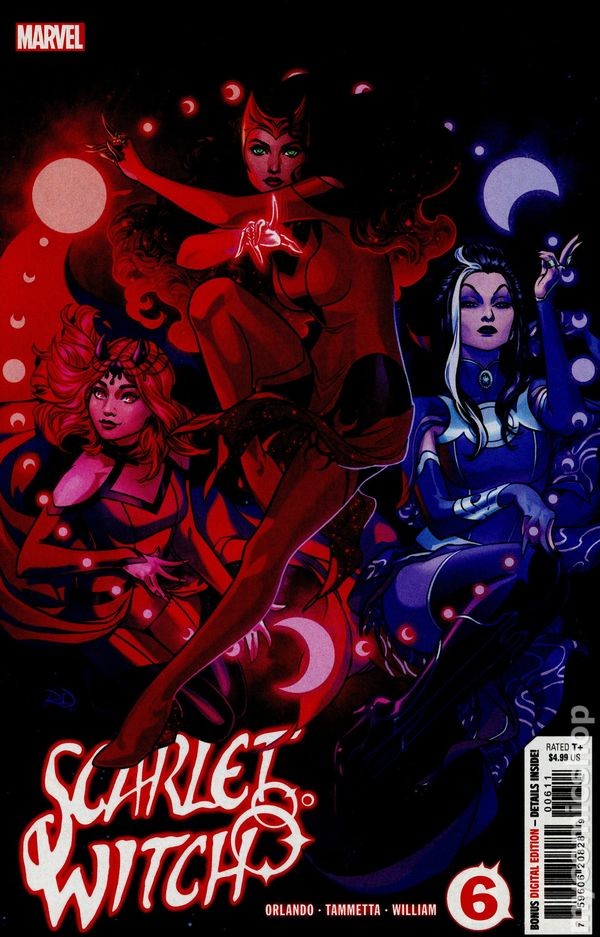 Scarlet Witch #6A VF 2025 Stock Image