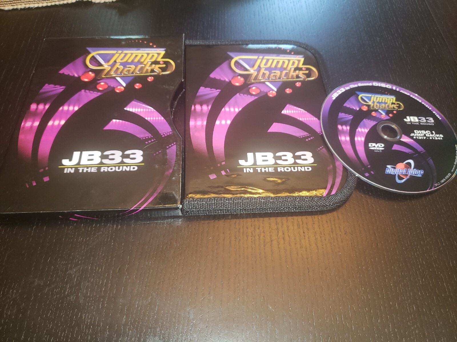 Digital Juice Jump Backs JB 33 In The Round DVD-Rom #1317 - #1341