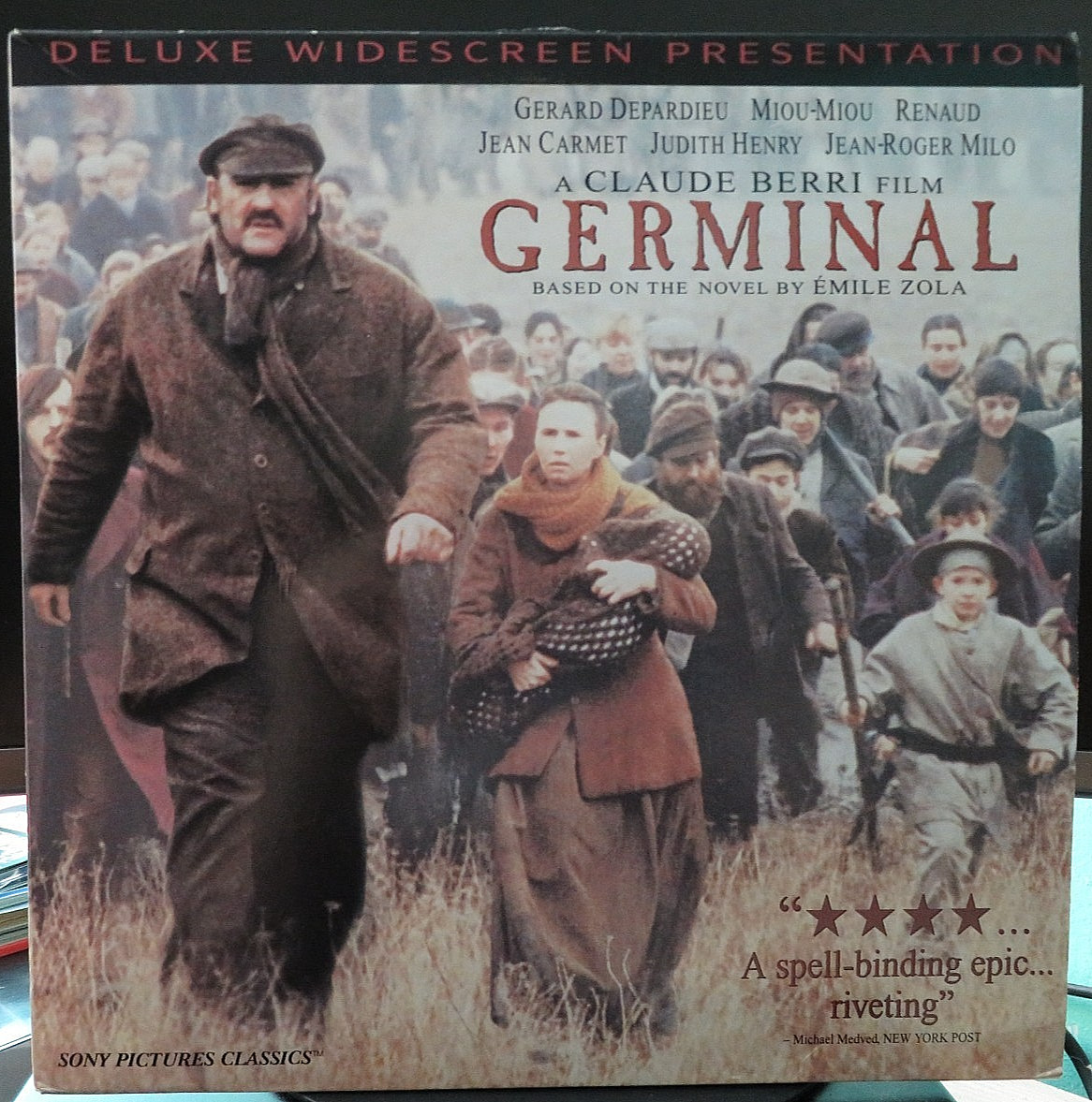 GERMINAL 1993 GERARD DEPARDIEU/WIDESCREEN/2XDISC/FRENCH w/YELLOW SUBTITLES/ R