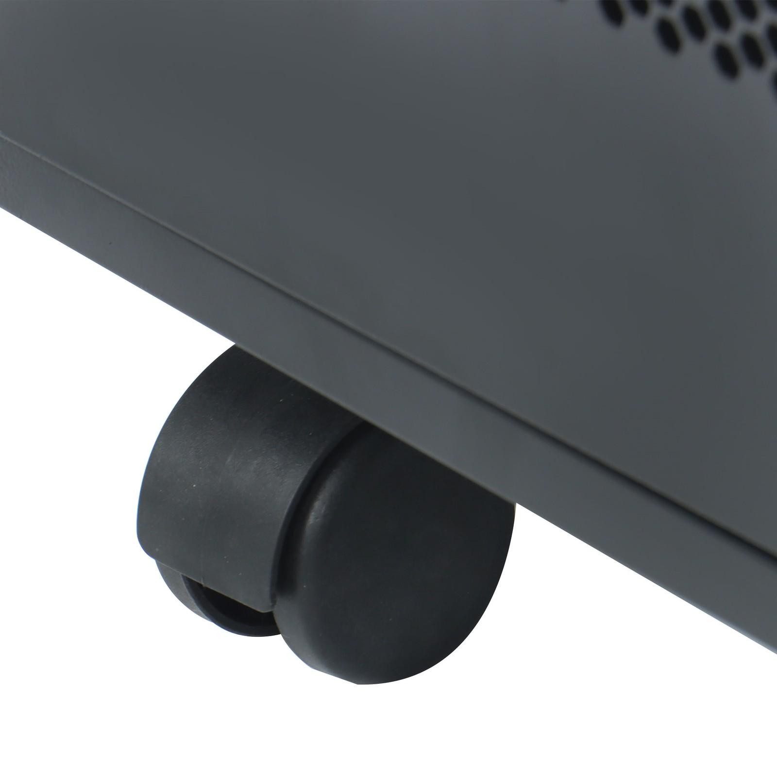 12U Wall Mount Rack Enclosure, 15.5" Deep, Secure Locking Door