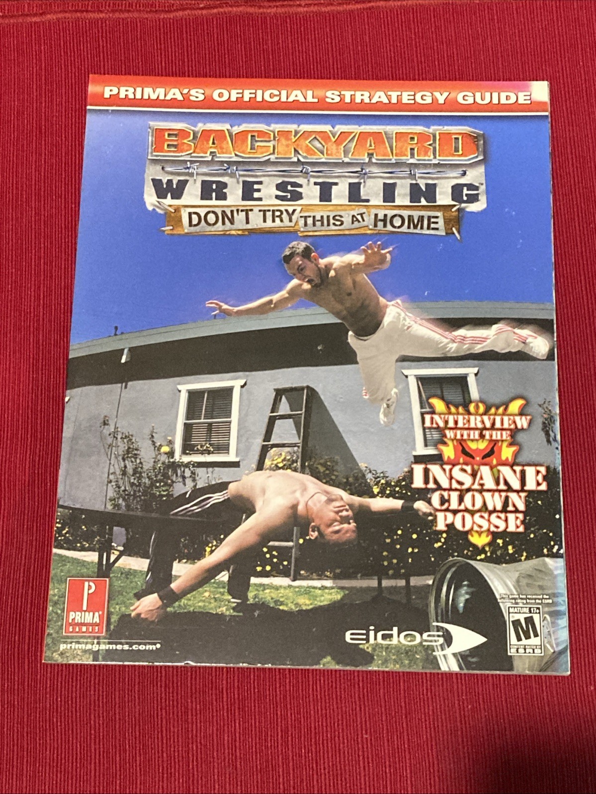 Backyard Wrestling Don’t Try This At Home Prima’s Official Strategy Guide PS2 XB