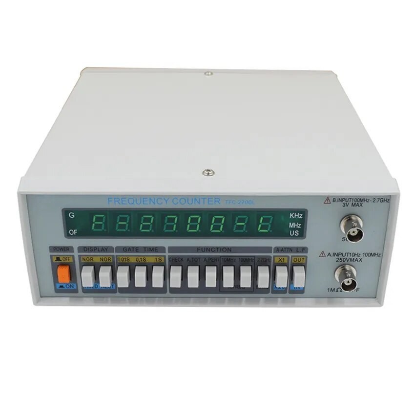 TFC-2700L High Precision Frequency Counter 8 LED Screen 10Hz-2.7GHz Meter