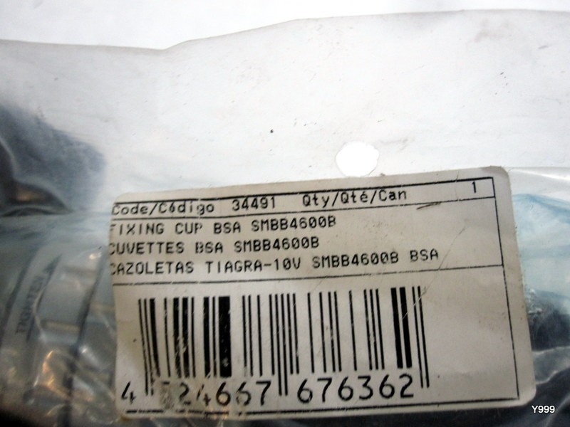 Shimano BB-4600 Tiagra bottom bracket cups - British thread