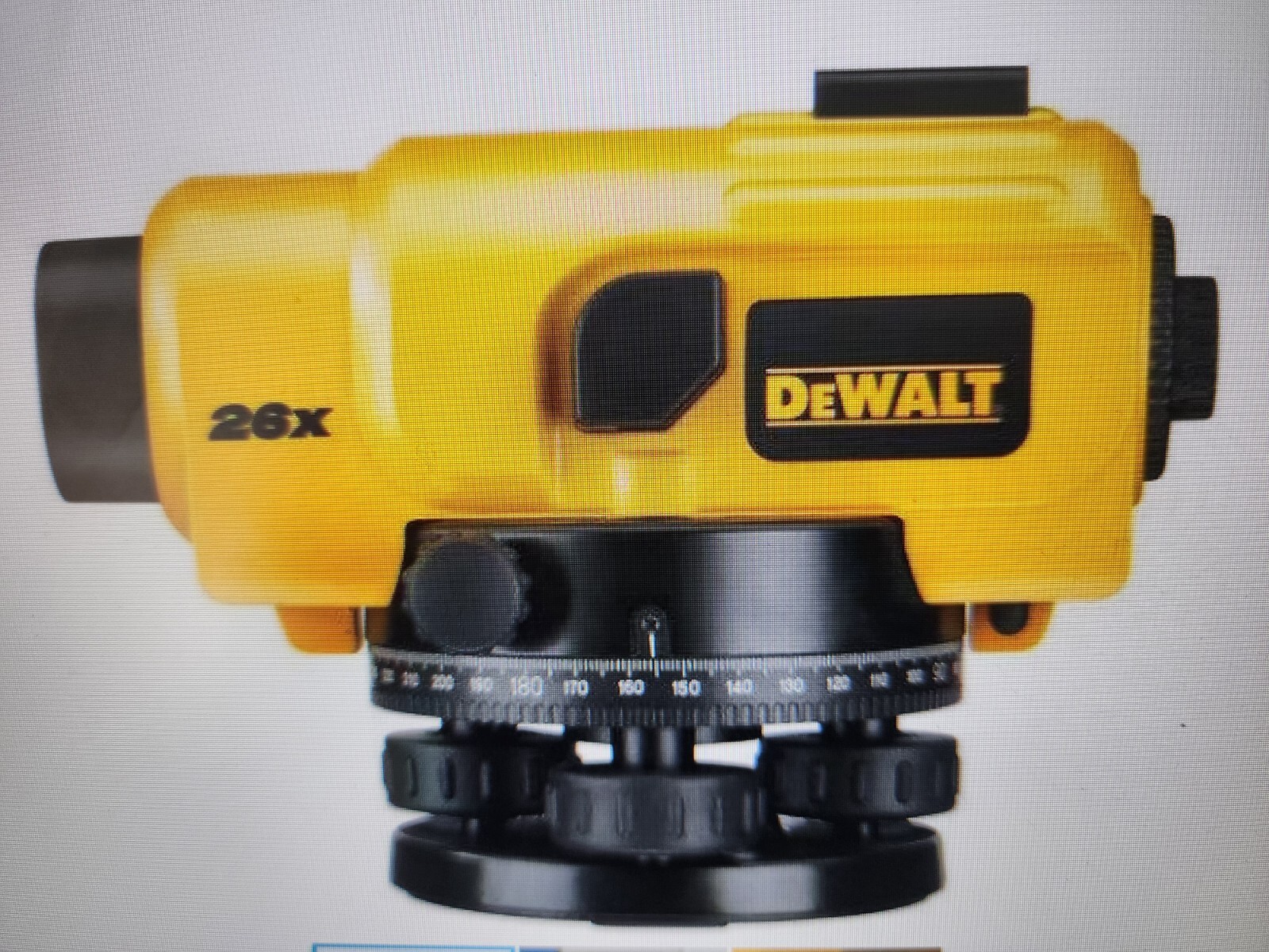 Brand New- Dewalt 13 in. 26 x Auto Optical Level Model# DW096