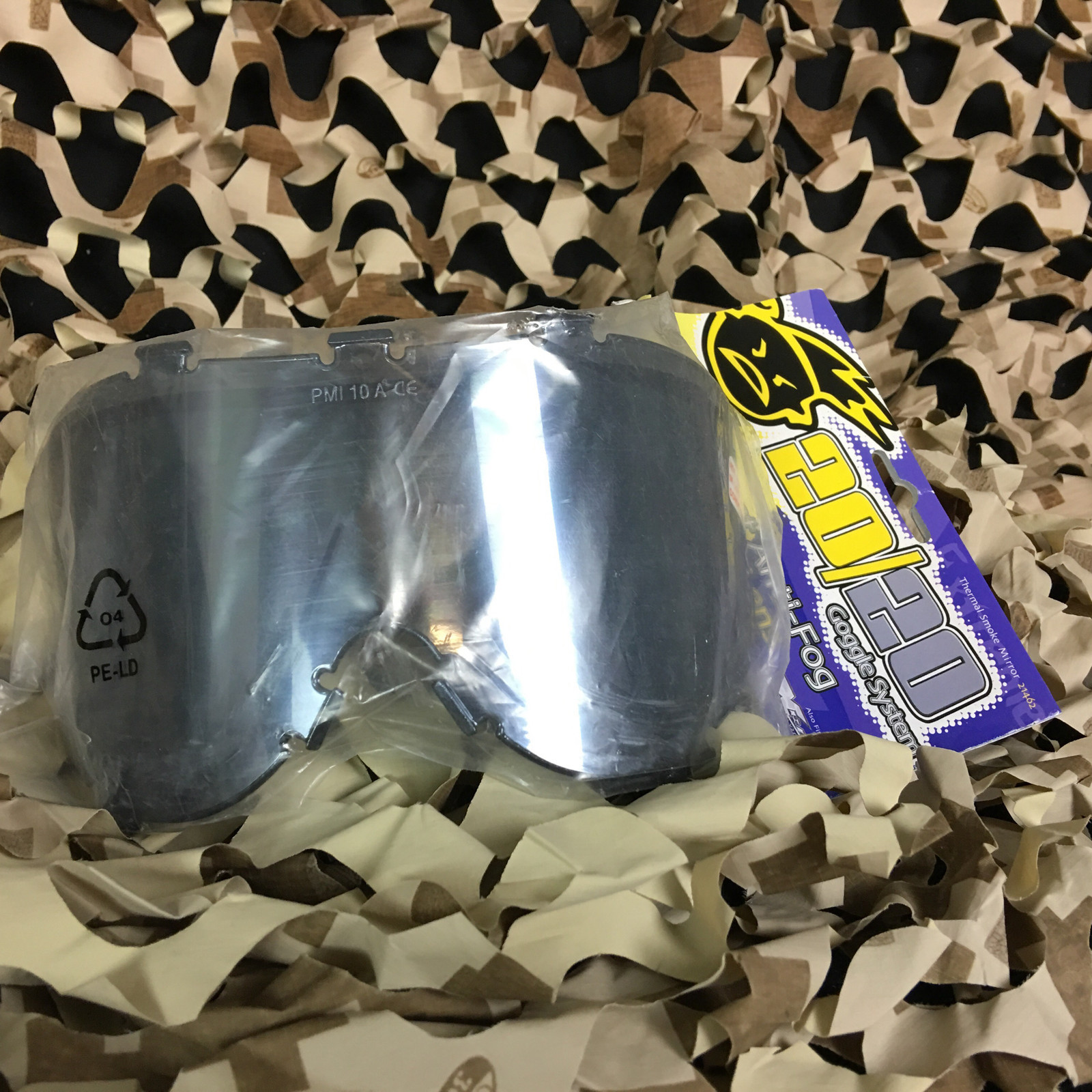 NEW Empire/Extreme Rage X-Ray & 20/20 Mask Goggle Thermal Lens - Chrome Mirror
