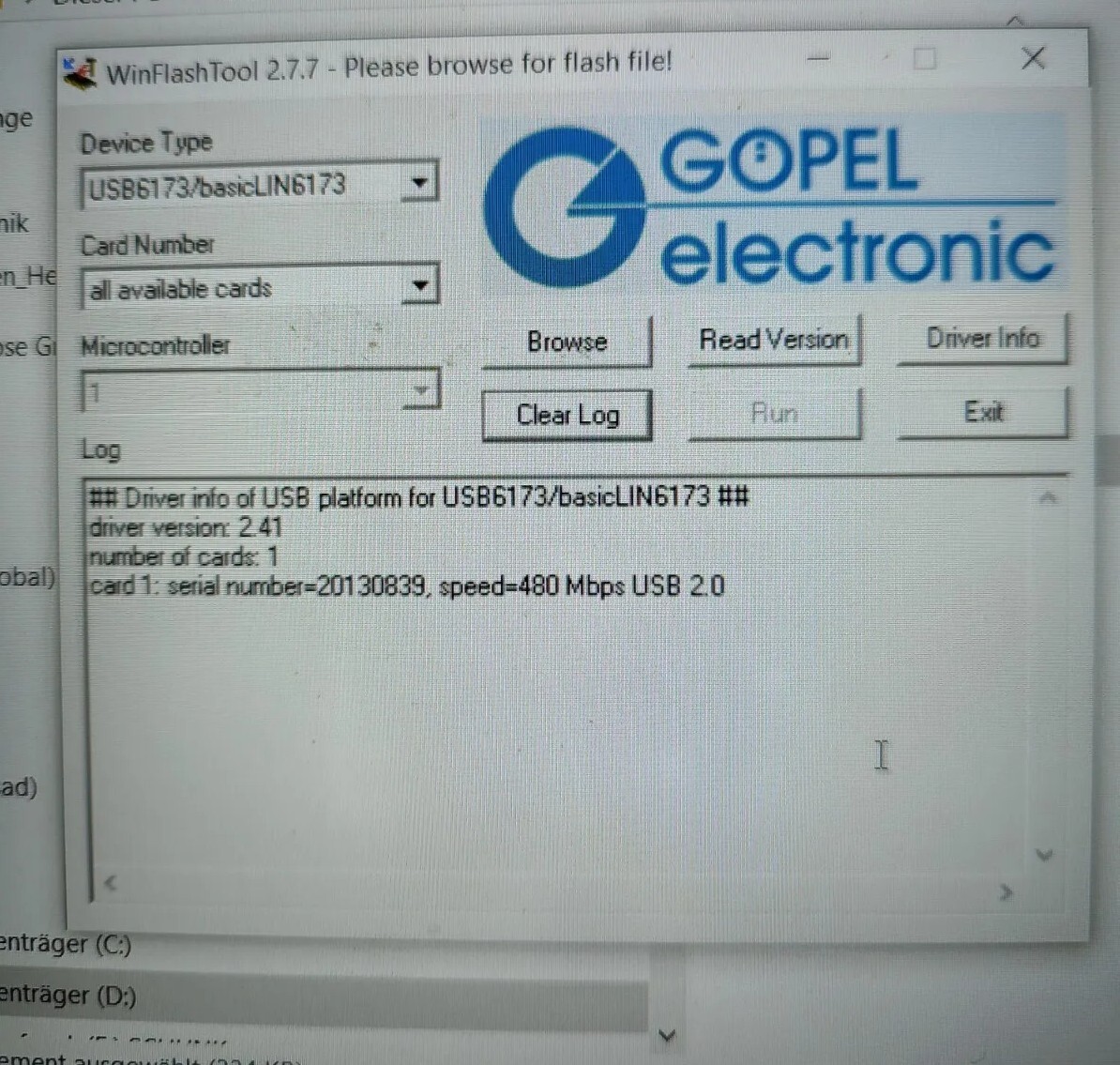 Göpel Electronic Lin Bus Controller 6173 QNX 4xLin