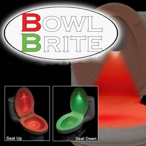 Bowl Brite Motion Detection Night Light For your bowl 2 pack