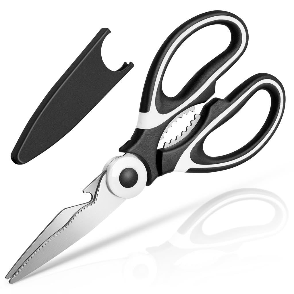 Heavy Duty Kitchen Scissors Stainless Steel Utility Shears for Meat Fish