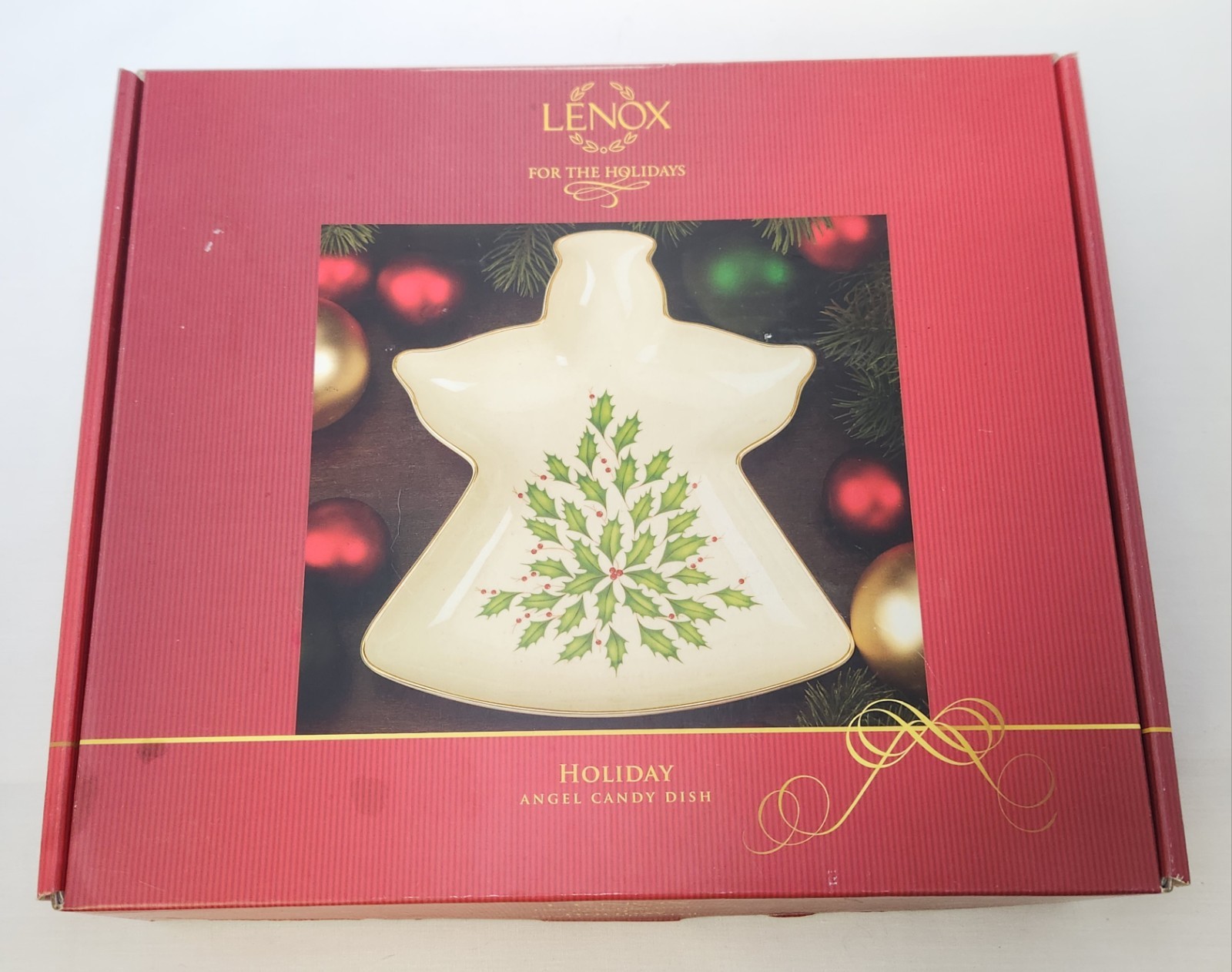 Lenox Holiday Angel Candy Dish – New in Box
