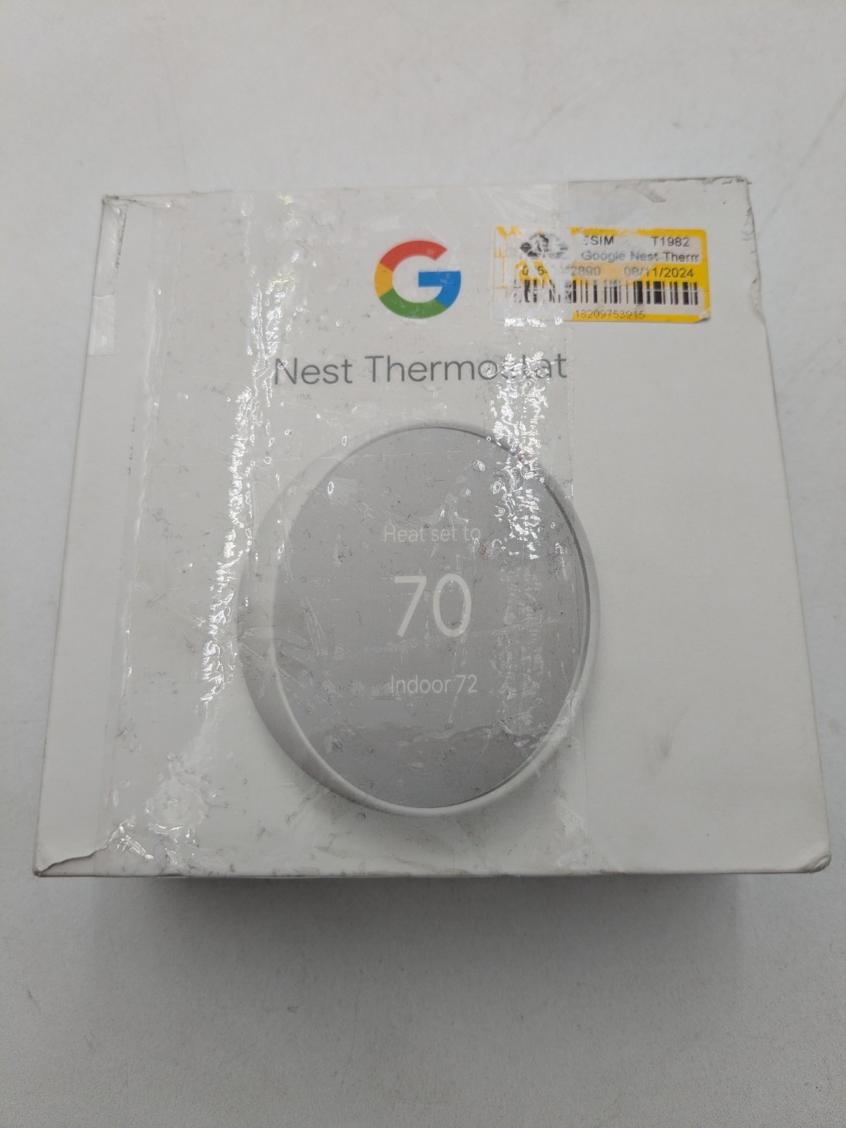 Google Home Smart Nest Thermostat