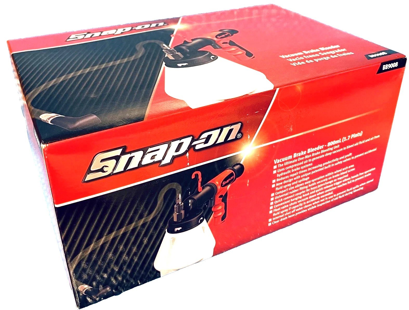 New Snap-on™ BB9008 Vacuum Brake Bleeder