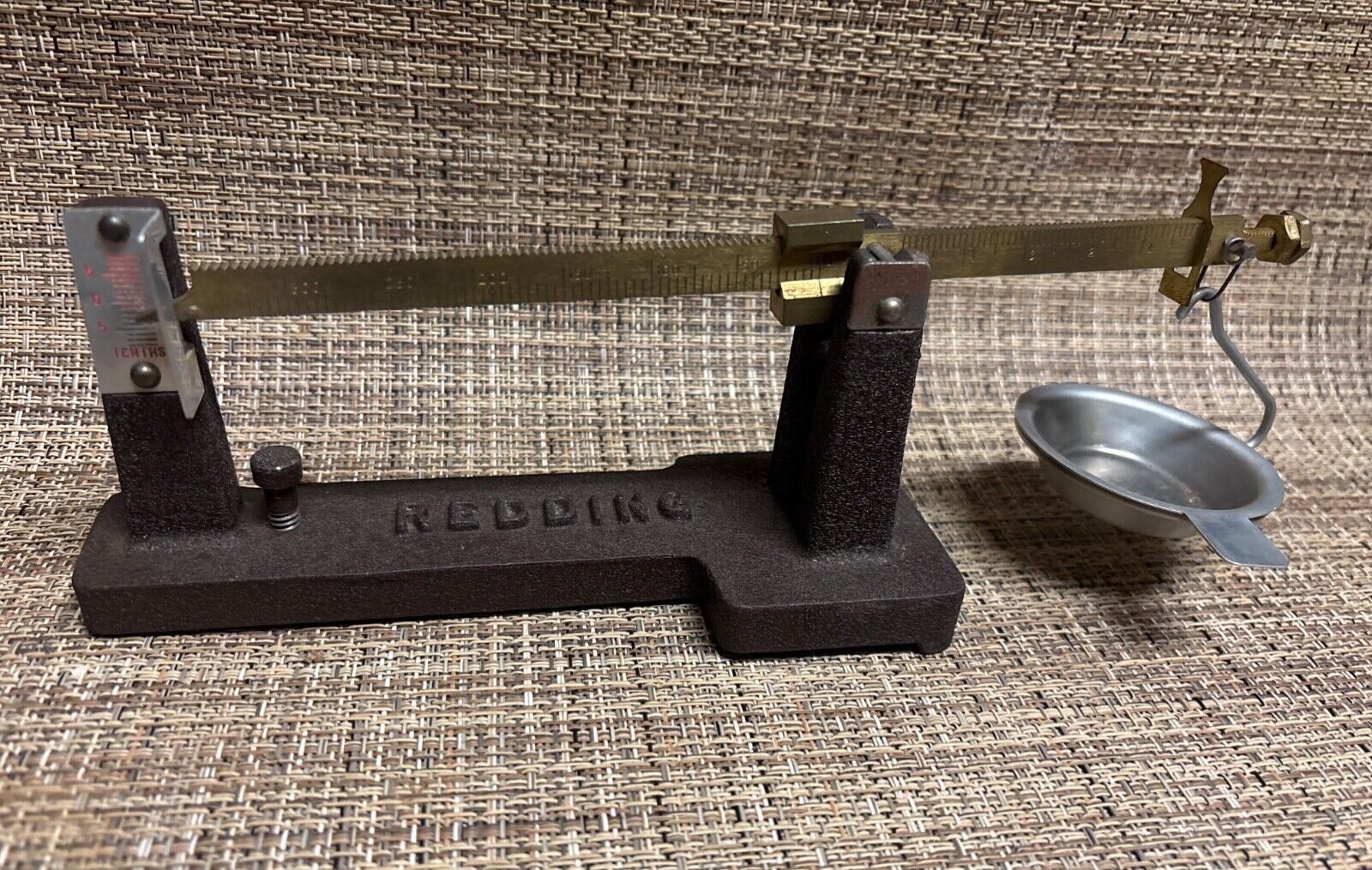 Vintage Redding Powder Scale in Original Box For Reloading