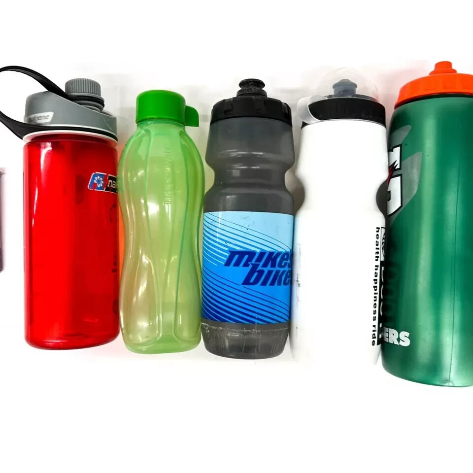 7 Pcs Assorted Water Bottles Outdoor Hydration Flasks, Nalgene CamelBak Duuti