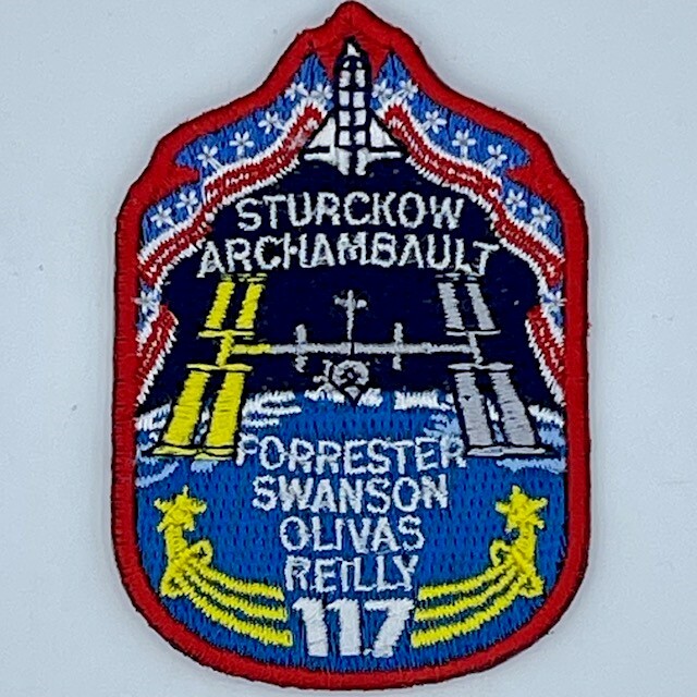 STS-117 Space Shuttle Embroidered Patch NEW - FREE SHIPPING