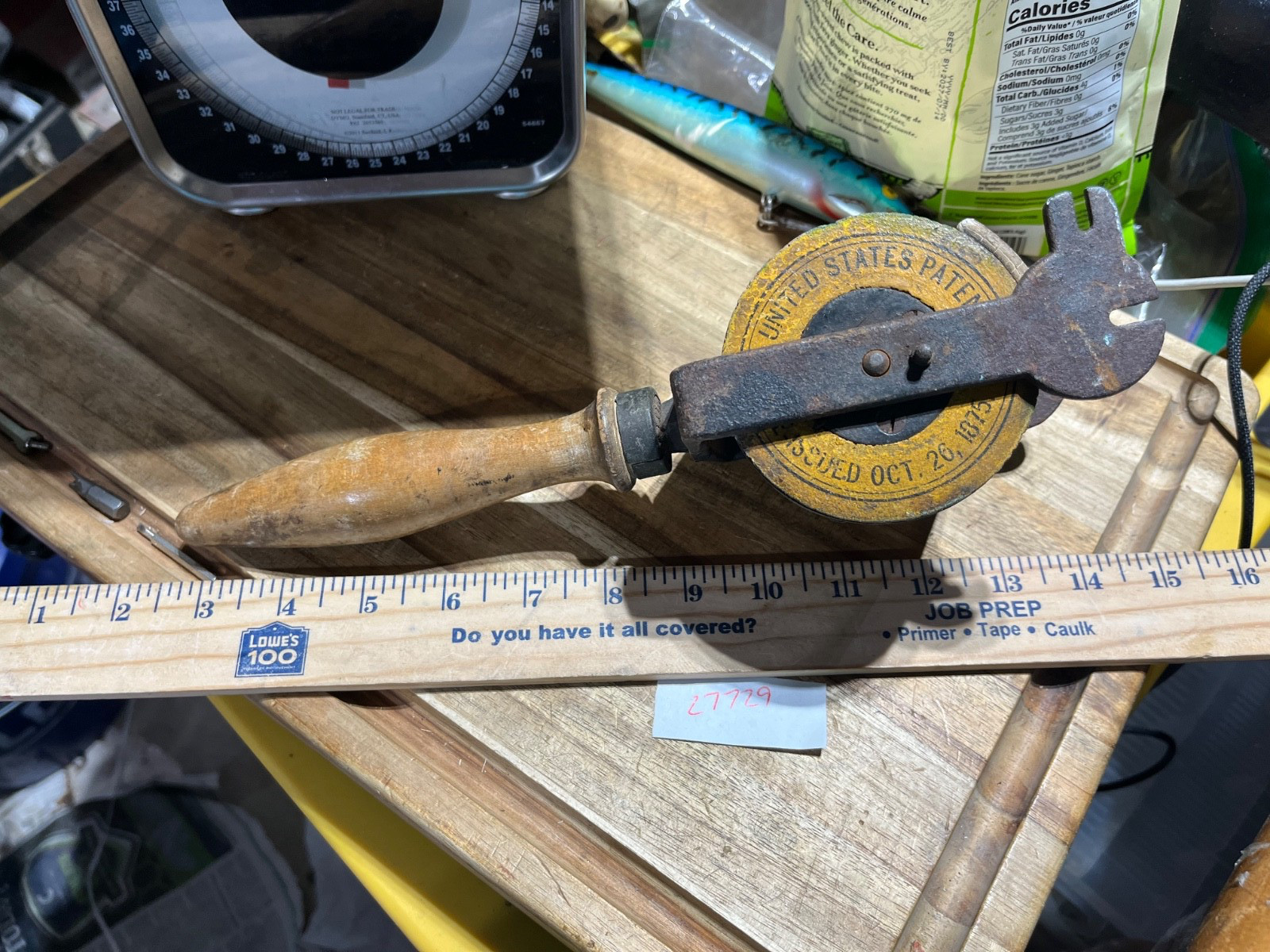 Anitque Printing roller cir. 1800s  (27729)