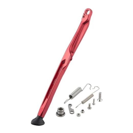 Dirt Bike Side Stand Kit Dirt Bike Motorcycle Kickstand for EXC EXCF 23-25 Red