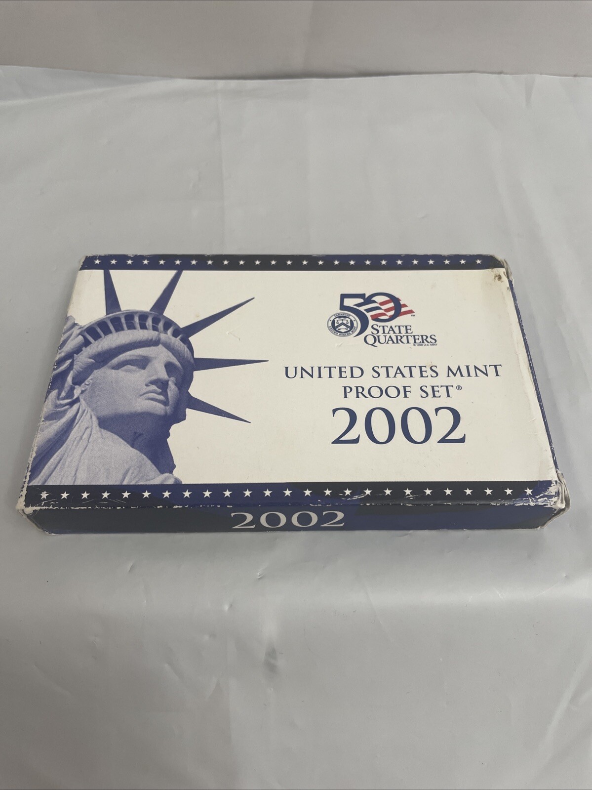 2002 Clad US Proof 10 Coin Set with Original Packaging & COA COMPLETE