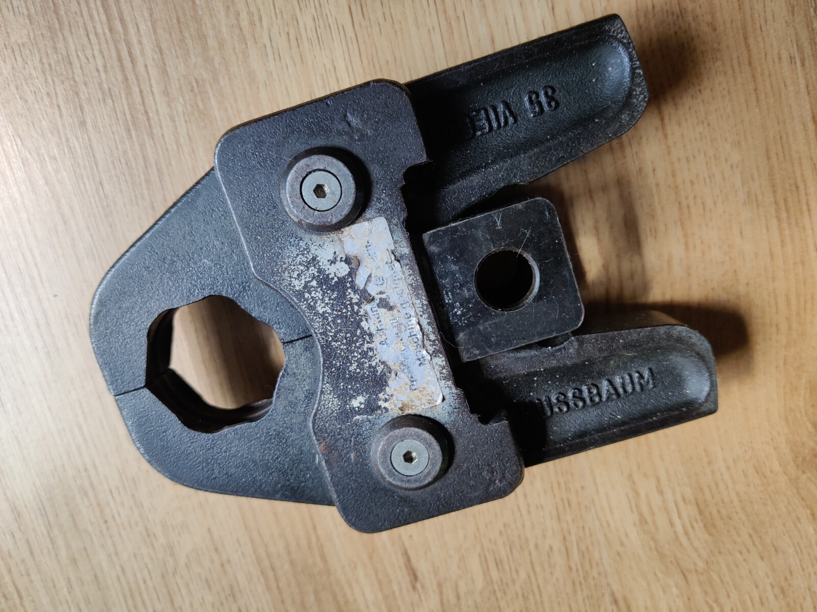 Viega nussbaum press crimp jaws size 35