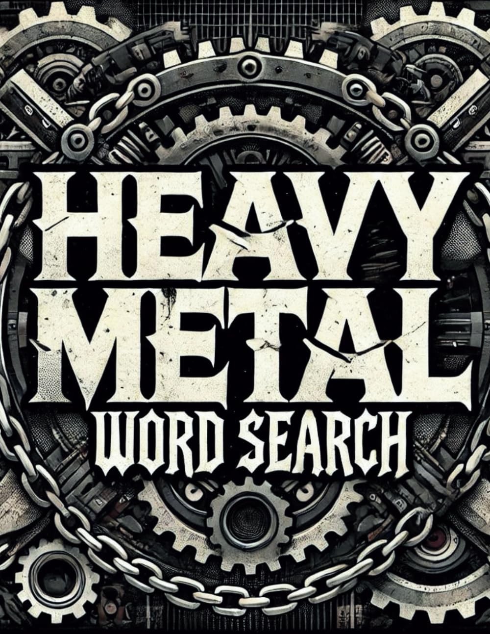 Heavy Metal Word Search Book: 58 Epic Word Puzzles for True Metalheads and Adult