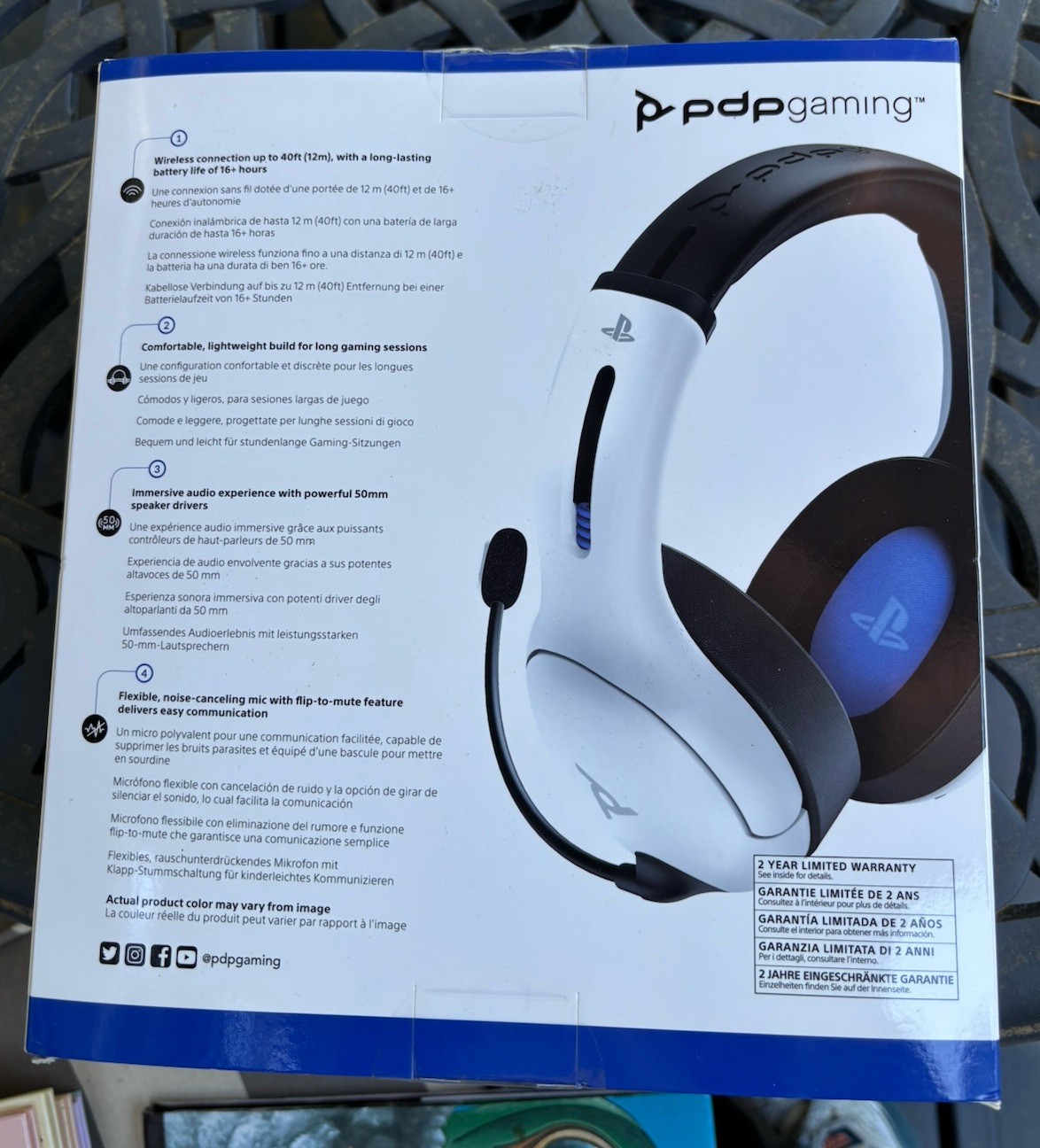 PlayStation Wireless LVL50 Gaming Headset!!!