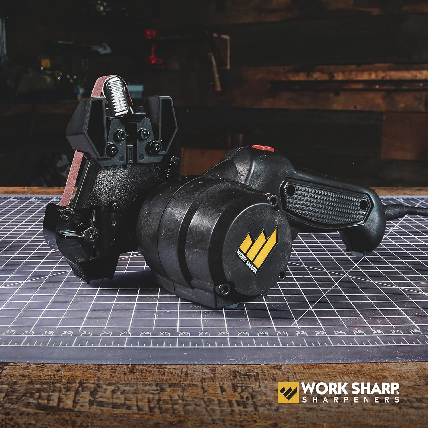 Knife and Tool Sharpener with extra replacement belts