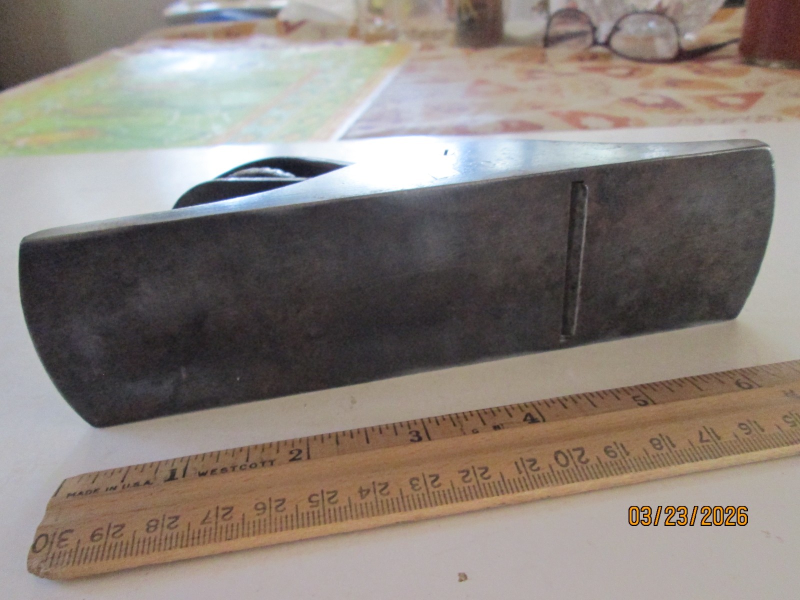 VINTAGE STANLEY NO. 120 WOOD PLANE.