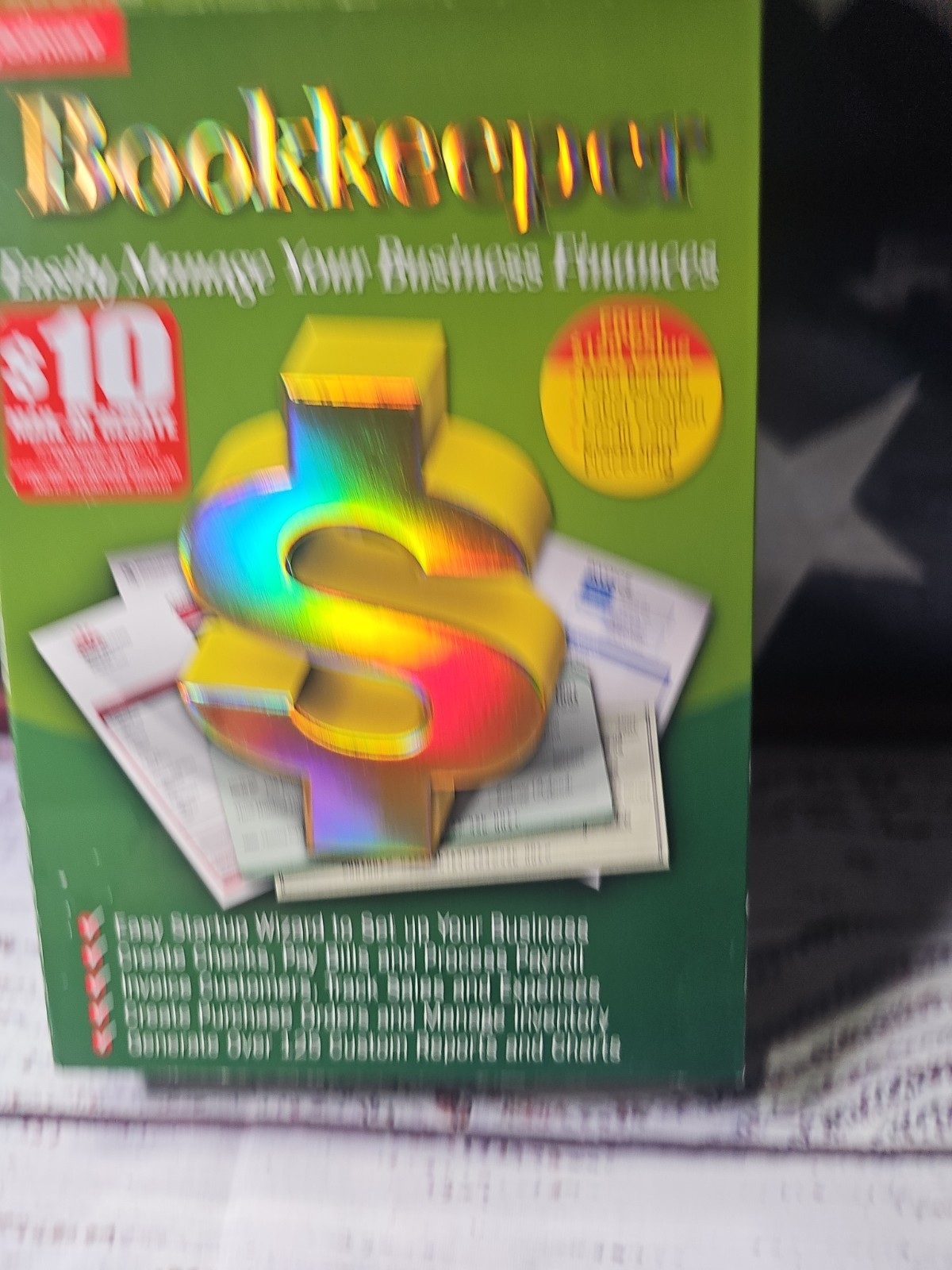 My software Bookkeeper. Manage Business Finances. Windows XP, Vista, 7, 8, 10
