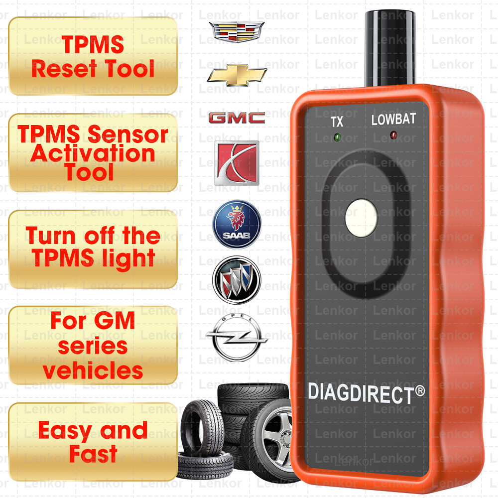 EL-50448 TPMS Relearn Reset Tool Auto Tire PressureMonitor For GM Ford GMC Chevy