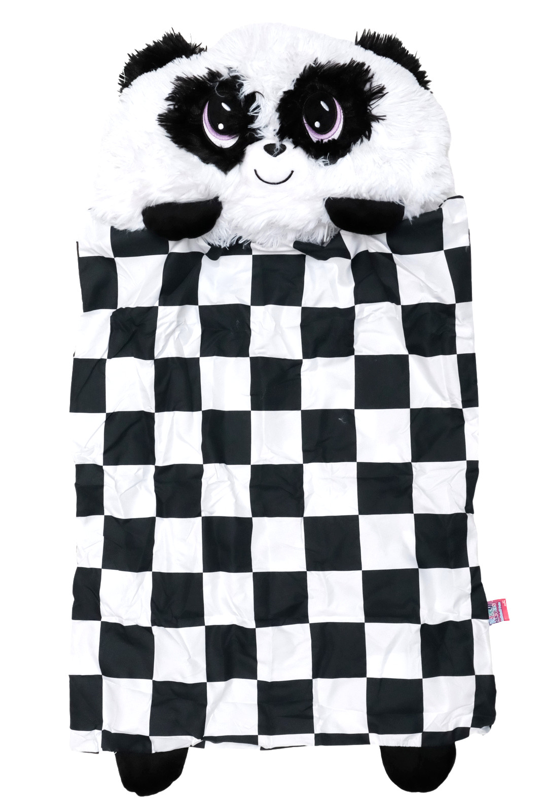 Fluffaluff Pets Happy Nappers Panda Size Medium Cuddly Pillow Cover