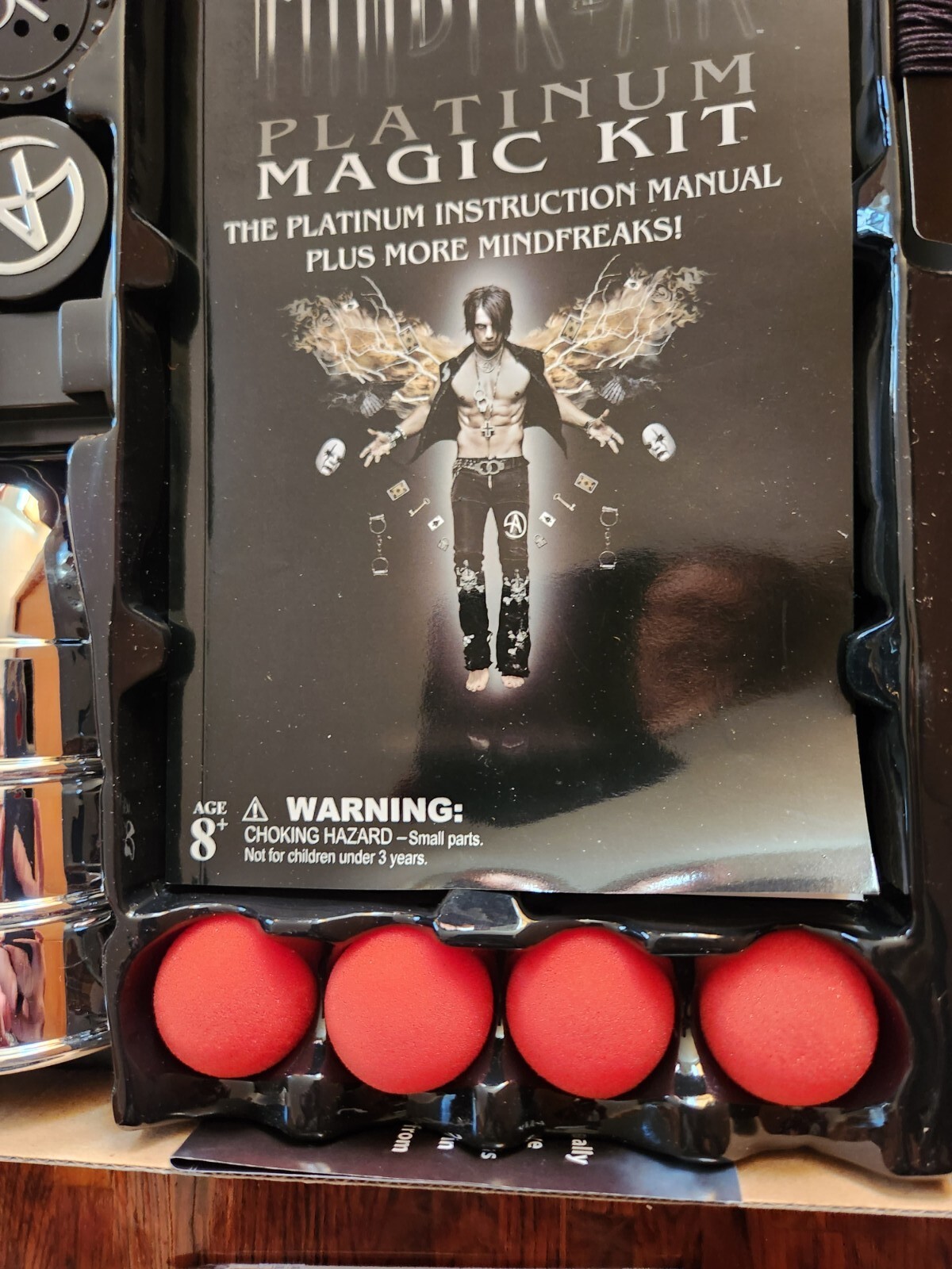 Criss Angel Platinum Magic Kit Over 350 Mindfreak Tricks New Open Box Magician