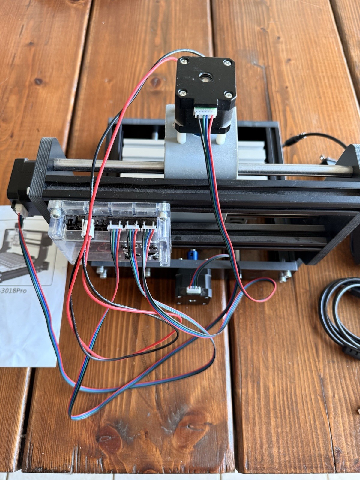 CNC3-3018 Pro Engraving Machine Cables, And Power Source Included.